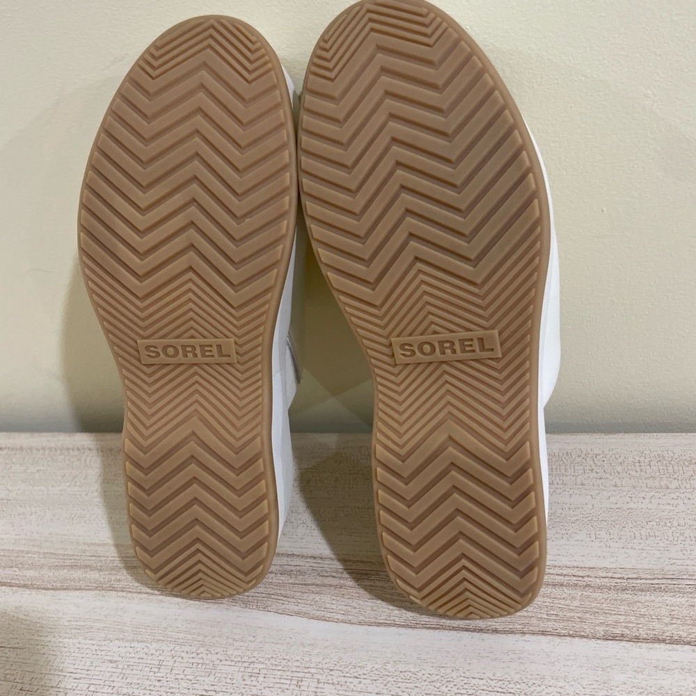 Sorel White Cloud Women’s Sandals Chunky Sandals Women’s Block Heels - Picture 7 of 10